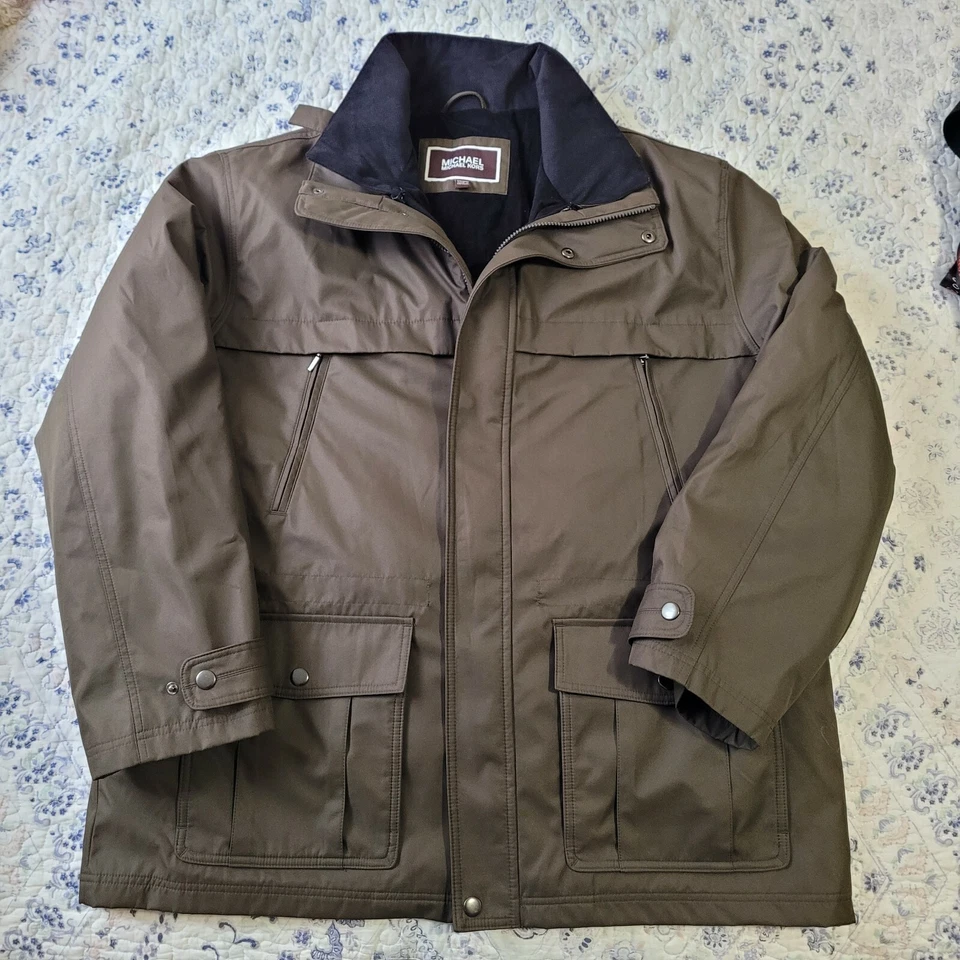 Mens Michael by Michael Kors Military Green Jacket  - Image 2 of 4