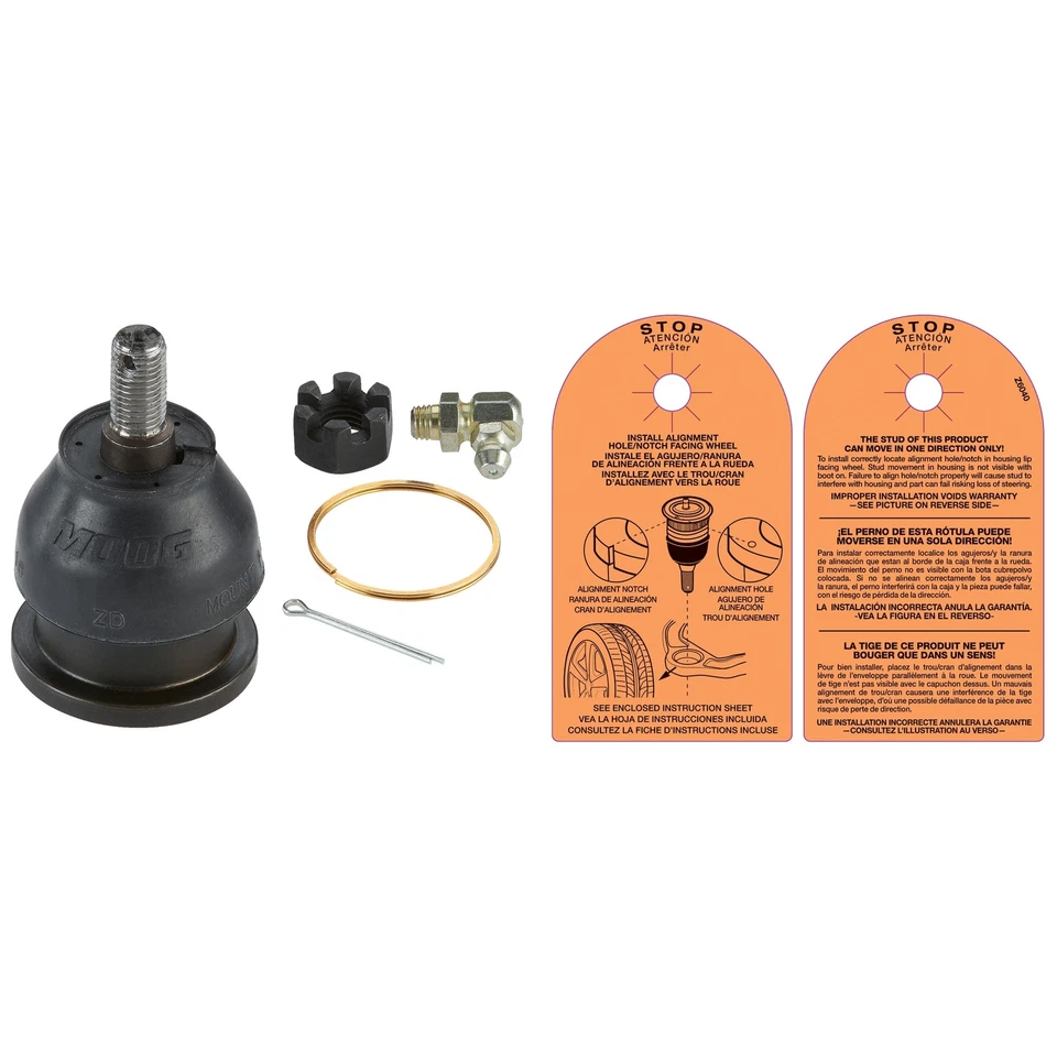 Rótula de suspensión para Honda Accord 1990-2002 MOOG 1990 1991 1992 1993 1994 Foto 3 de 4