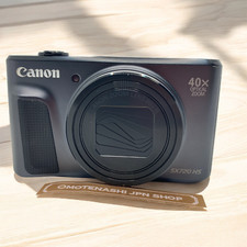 Canon PowerShot SX720 HS 20.3MP Digital Camera Black w/ Battery Near MINT 