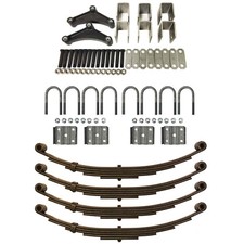 Libra 6000 6k Tandem Trailer Axle Suspension Kit Leaf Springu-bolthanger Kit
