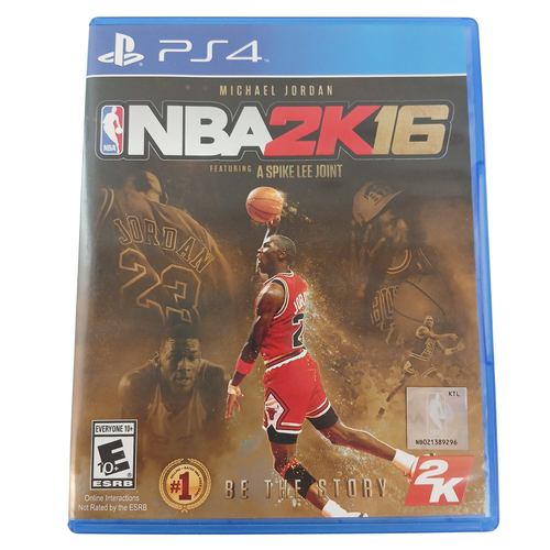NBA 2K16 Michael Jordan Edition (PS4, 2015) Complete Tested PlayStation 4 Game