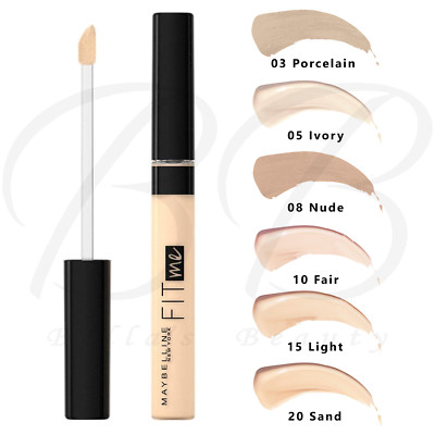 MAYBELLINE Fit Me! Natural Medium Coverage Oil Free Concealer 6.8ml *ALL SHADES*