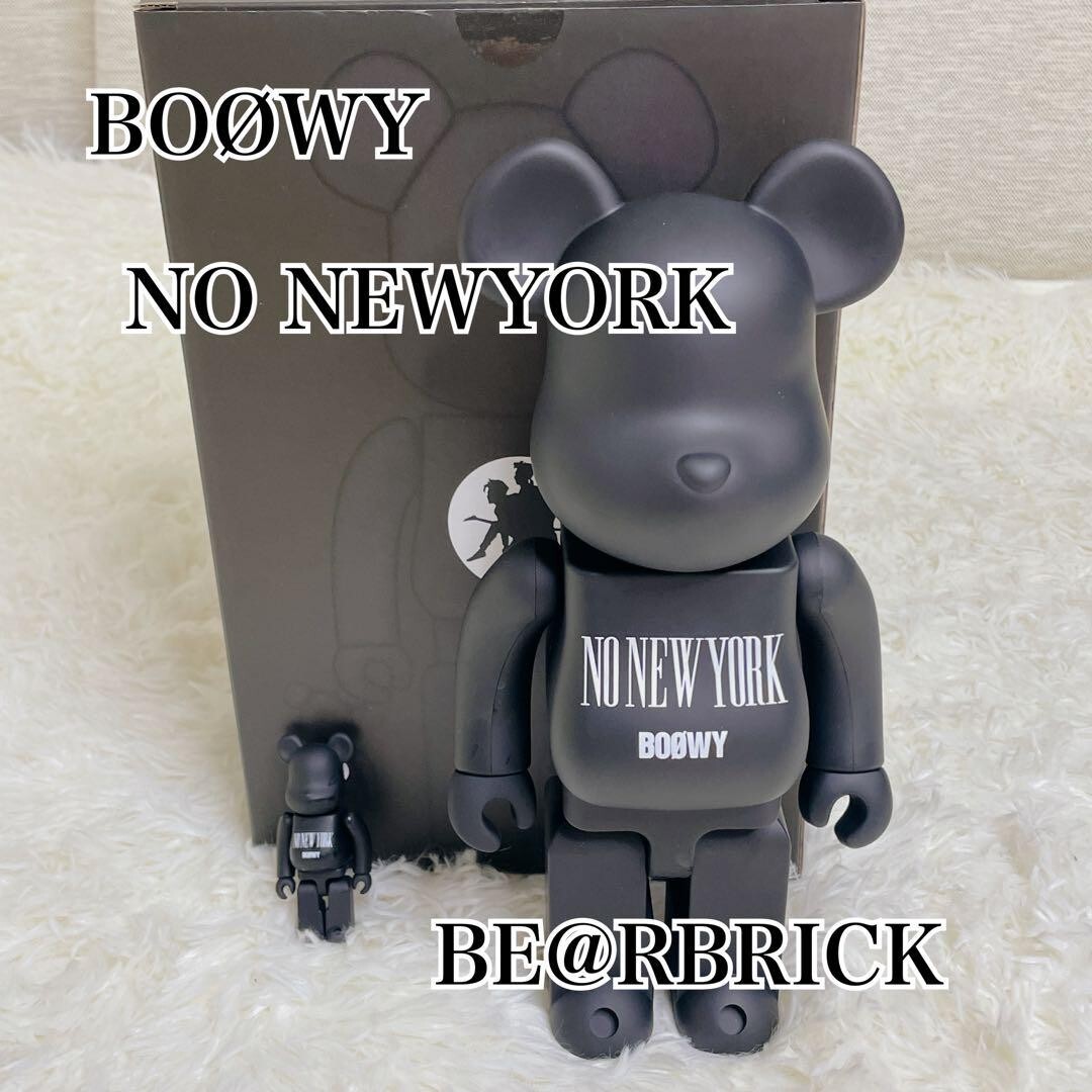 MEDICOM TOY - BE@RBRICK BOOWY NO NEW YORK 100％ &amp; 400％ Bearbrick Boowy 