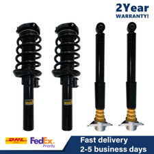Full Set Front Rear Shock Struts Magnetic For Audi TT Quattro TTS TTRS 2007-2015