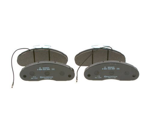 Bremsbelagsatz, Scheibenbremse FüR Renault Trucks Bosch 0986424080-image