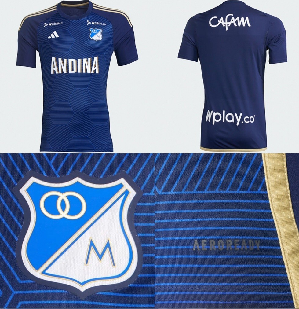 Camiseta Nueva Millonarios 2024 Jersey