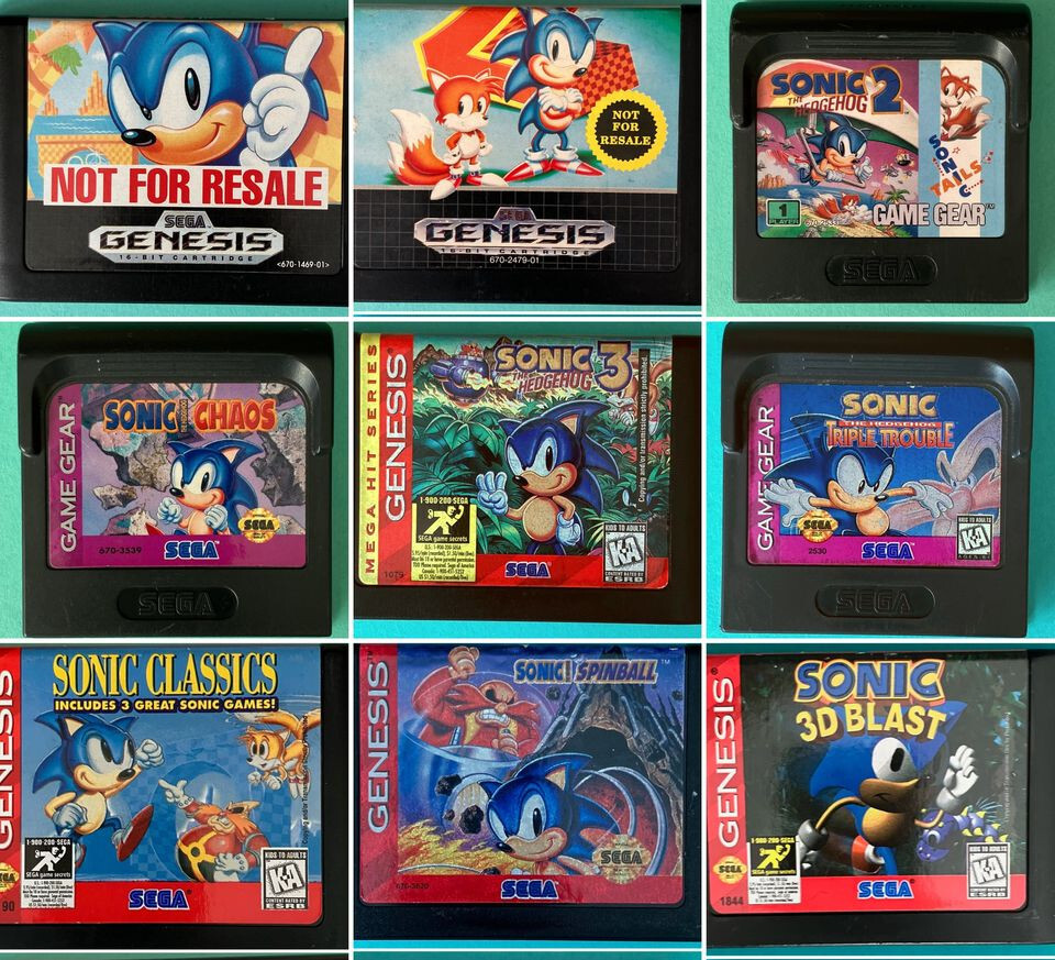 Cartucho Master System Sonic Chaos - Tec Toy + Capa Original + Estojo  Paralelo