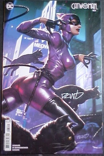 DERRICK CHEW SIGNED CATWOMAN #64! w/COA! NM 2024 DC COMICS