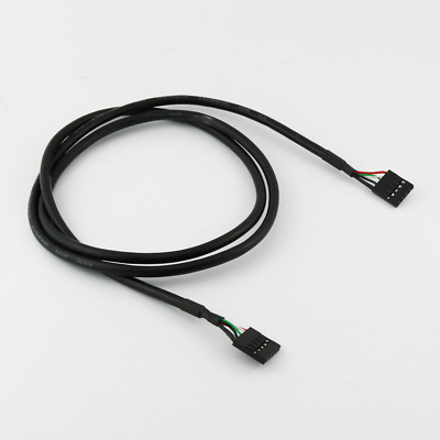 1pc 1m Internal 5Pin USB IDC Motherboard Header Female to Female Connector Cable