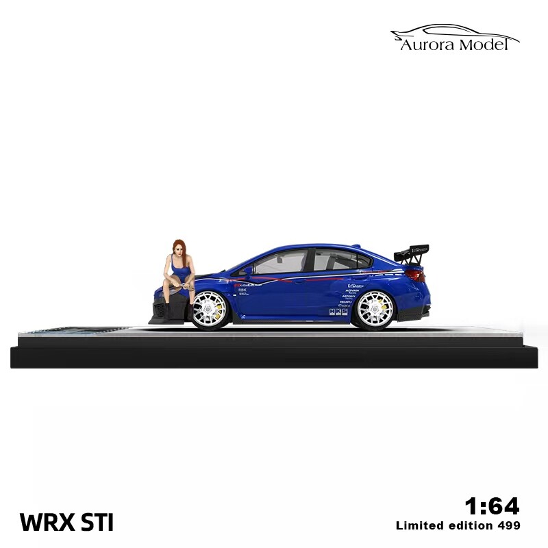 AuroraModel AM 1:64 WRX STI Diecast Model Car | eBay