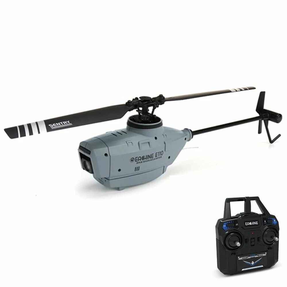 robo India ladrón Eachine E110 Camera RC Helicopter RTF - Military Spy Drone | eBay