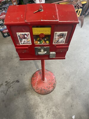 Premiere 1c Card & Gum Dispenser Circa 1950's | eBay