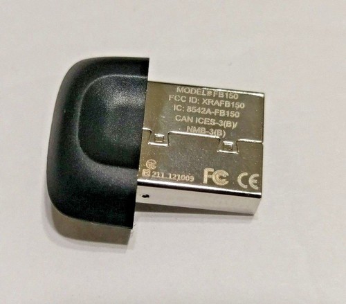 Fitbit Dongle Receiver ONE ZIP ACE Sync USB Wireless Computer Connector PC Mac - Picture 2 of 2