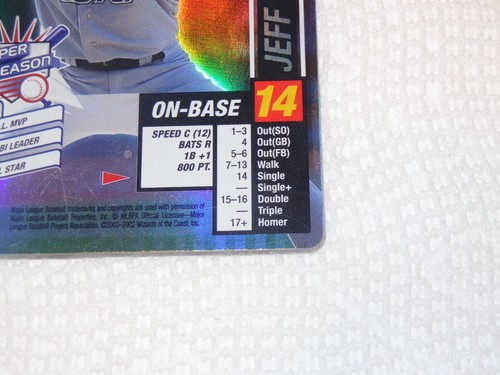 MLB Showdown 2002 Super Season Lot -- Jeff Bagwell - Picture 7 of 13