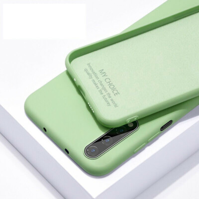 For Huawei P30 Lite P40 P20 Pro Honor 20 8X Liquid Silicone Soft Case Cover