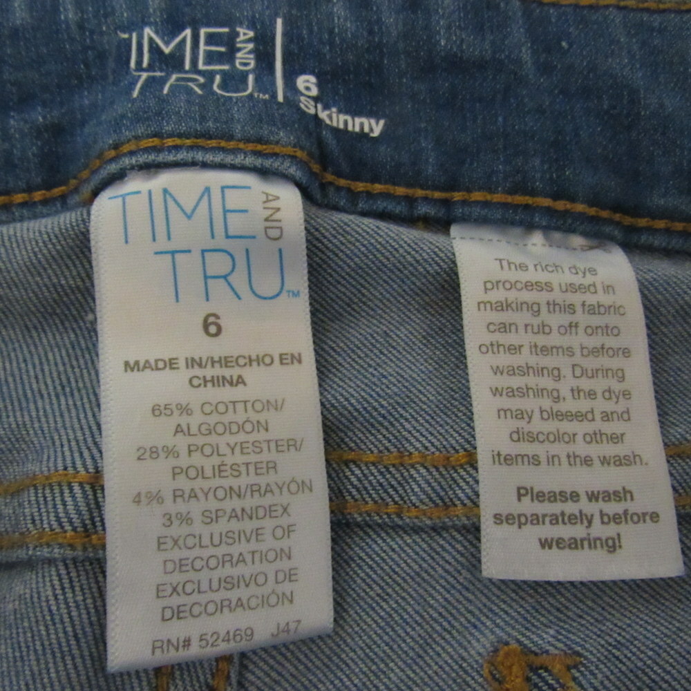 Tru Skinny Ankle Jeans Blue Jeans Size 