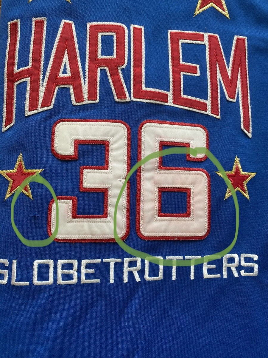 Harlem Globetrotters ユニフォーム L 36 Harlem Globetrotters Meadowlark Lemon #36 Jersey And warmup