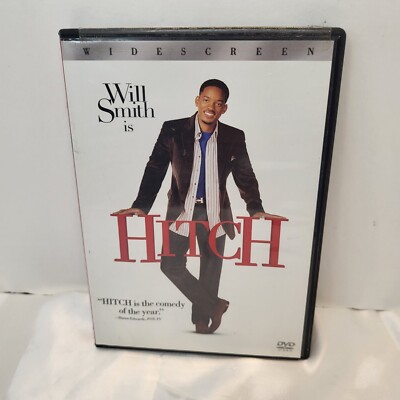 Hitch DVD 2005 Widescreen Will Smith Columbia TriStar Pictures Rated PG 13