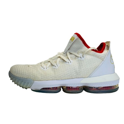 Sale lebron 16 low white red Best Sale LeBron 16 Hot Lava Release