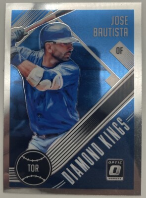 2018 Donruss Optic - JOSE BAUTISTA - DIAMOND KINGS - #7 - Toronto Blue Jays