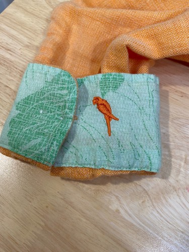 Margaritaville Shirt Mens 2XL Peach Linen Blend Lemon Key Island Reserve Beach - Picture 9 of 15