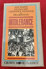 D.W. Griffith's Intolerance Betamax Crown Movie Classics