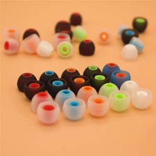 6 Pairs 3.8mm Soft Silicone In-Ear Silicone Eartips For Earphone G2T0