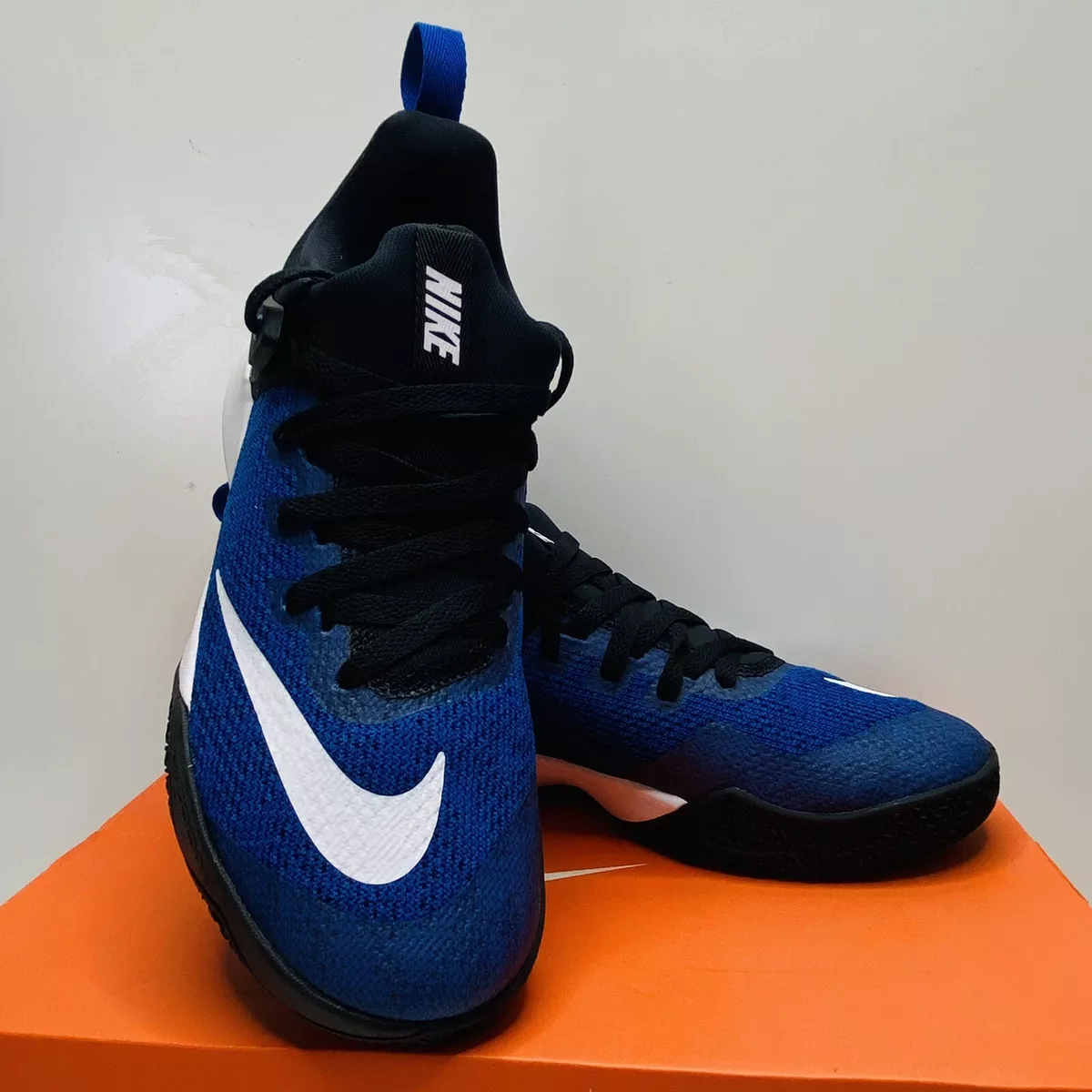 NIKE Womens Zoom Shift Shoe 917731-400 Blue Black White Womens Sz 7.5 | eBay