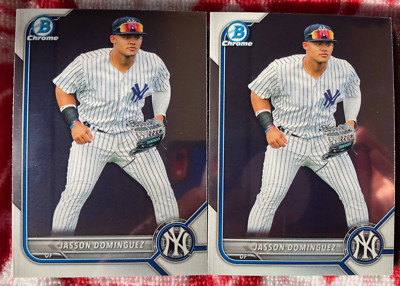 2 Jasson Dominguez 2022 Bowman Chrome BCP-98 NY Yankees RC Rookie