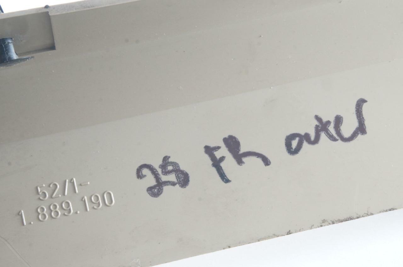 BMW E28 Tan Front Right Power Seat Outer Seat Rail Trim Cover 8388