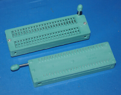 48polig ZIF SOCKEL / Nullkraftsockel / Testsockel DIP48 - Pitch 2,54mm
