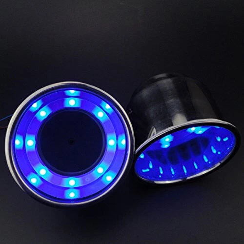 Портативный 4 шт. синий светодиодный автомобильный морской лодочный кемпер внутренний подстаканник держатель для напитков постоянный ток 12 В - Изображение 3 из 4