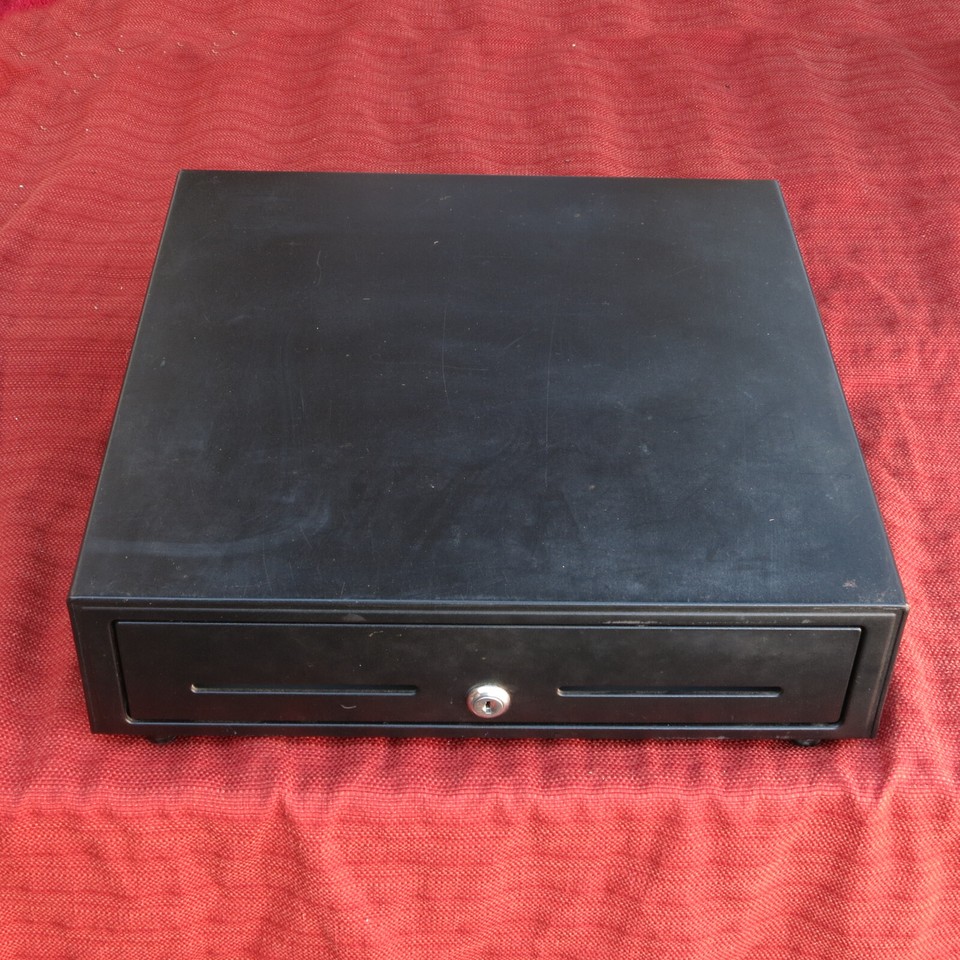 MS Cash Drawer CC4102b Electronic Cash Drawer 5 Bill 5 Coin Black