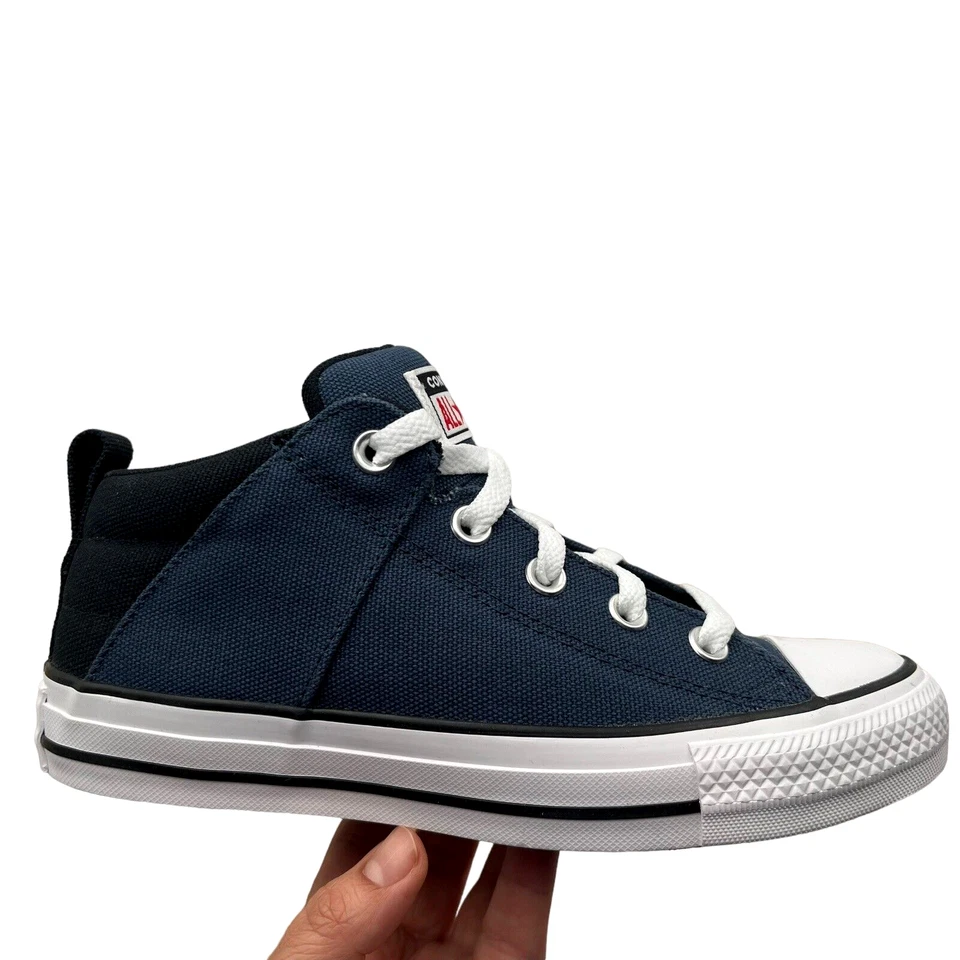 Zapatos Converse Chuck Taylor All Star para jóvenes niños talla 5 azul marino/negro Foto 2 de 4