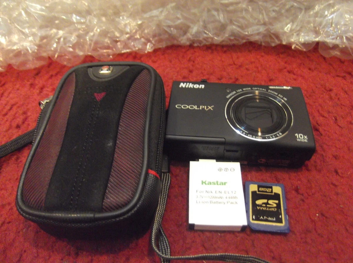 Nikon COOLPIX S6200 16.0MP 10x Digital Camera Black