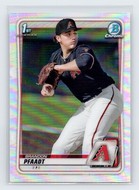 2020 Bowman Draft - Chrome Brandon Pfaadt #BD-171 Refractor Diamondbacks