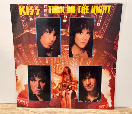 Kiss Turn On The Night 12" Maxi-Single Vinyl Record KISS 912 Vertigo - VG+/NM