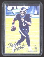 2020 Panini Chronicles #210 Jalen Hurts Luminance Update Rookies Teal