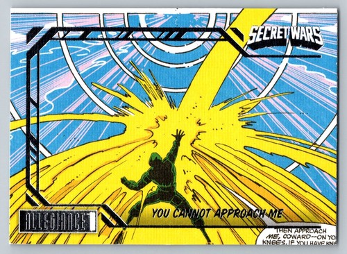 2023 Allegiance Marvel Secret Wars 1984 Canvas Chapters #CH-68 Cannot ...