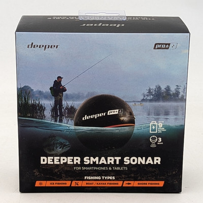Deeper Smart Sonar Pro+ 2 GPS 100M Depth 3Beam (DP5H13510) Black