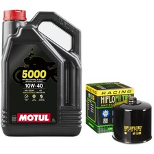 1198 S Oil and RC Filter Kit Motul 5000 10w40 4L Ducati 1198 2010 9.50 per litre