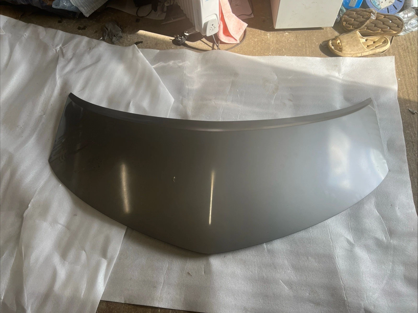 Genuine Toyota Estima Bonnet Silver