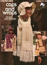 Caps and Wraps to Knit and Crochet | Leisure Arts 79