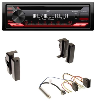 JVC CD DAB USB Bluetooth MP3 Autoradio für Audi A4 B5 bis 99 A6 C4 bis 97 A8 D2 - Bild 1 von 4