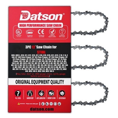 12'' Chainsaw Chain for STIHL MS 180 C, MS 180 C-B,MS 180 C-BE 3/8''LP .050'' 44 DL