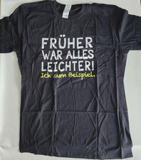 Gildan Herren T-Shirt XL Schwarz Baumwolle Ku...