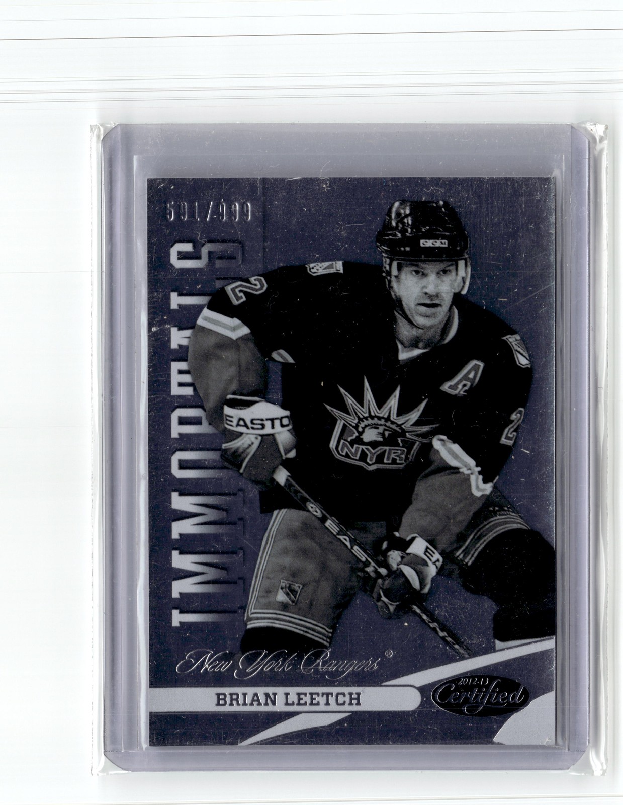 2012-13 Panini Certified #137 Brian Leetch #/999