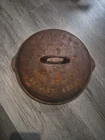 Vintage Rusty Cast Iron Griswold Self Basting Skillet Cover No.8 1048A
