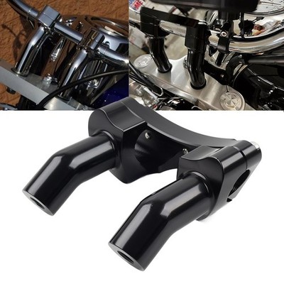 3.5'' Handlebar Riser & Top Clamp For Harley Fat Boy Heritage Softail FXST FLSTN