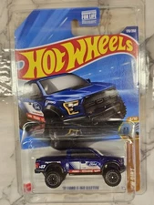 2025 HOT WHEELS MAINLINE CASE K 17 FORD F-150 RAPTOR SERIES HW DIRT FREE PROTECT